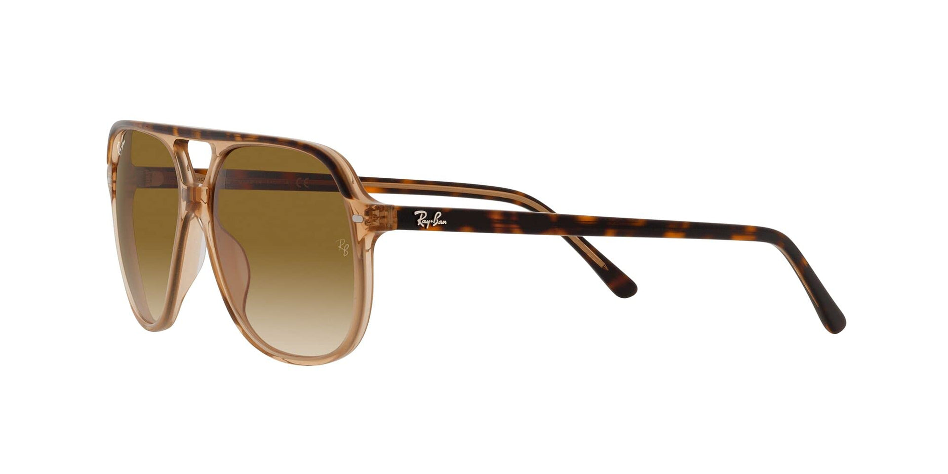 Ray-Ban Bill RB2198 Sunglasses - Havana on Transparent Brown/Clear Gradient Brown / 60 mm - 8056597529662 - Additional Image 2