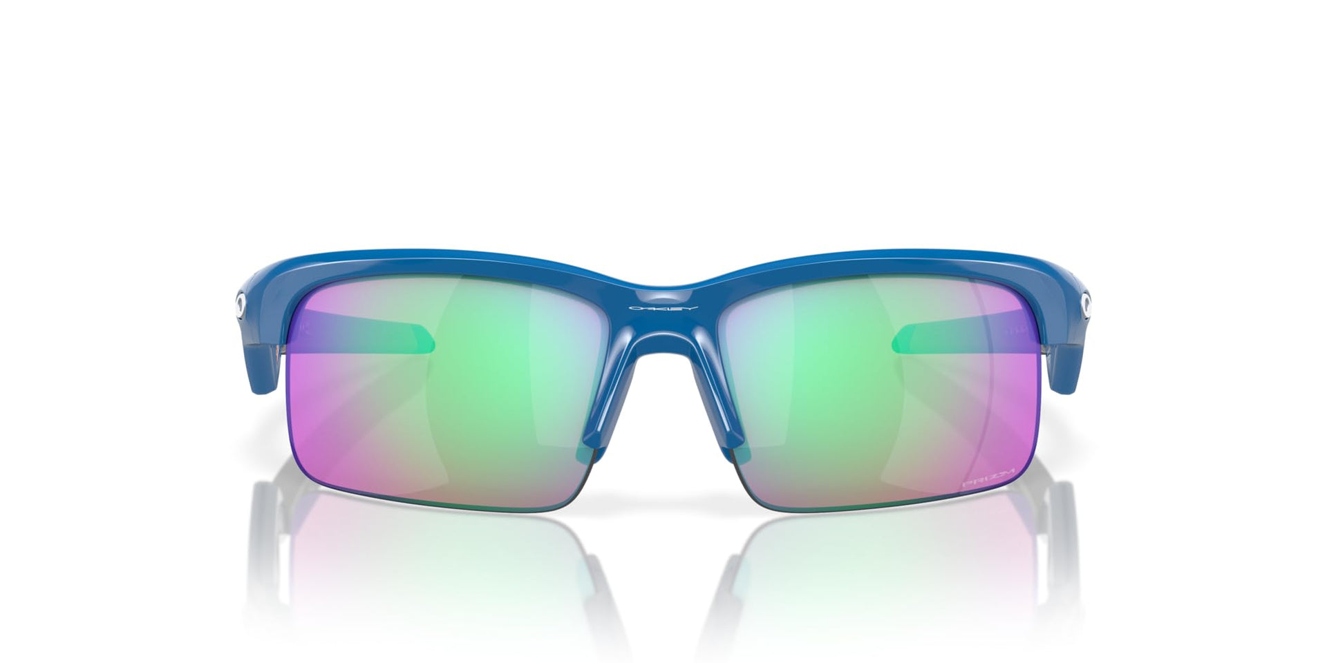 Oakley Capacitor Sunglasses - Polished Sapphire/Prizm Golf / 63 mm - 888392620224
