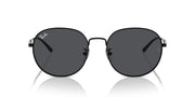 Ray-Ban RB3727D Sunglasses - Black/Dark Grey / 57 mm - 8056262017777