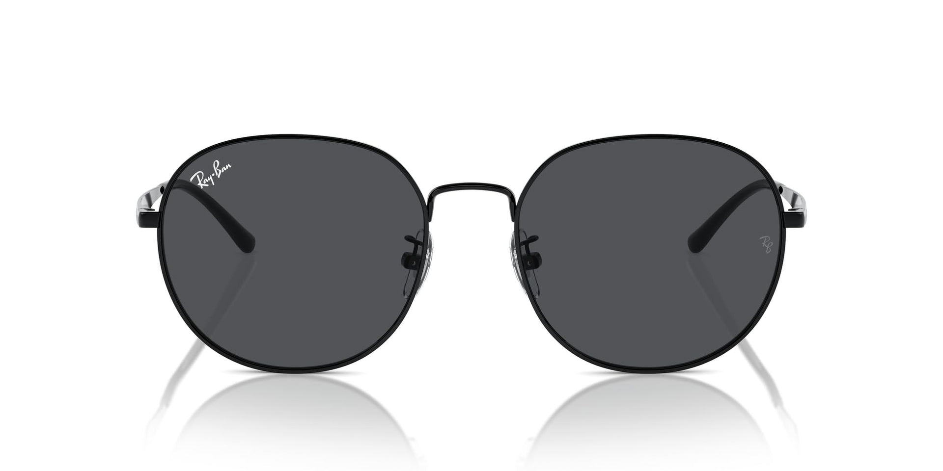 Ray-Ban RB3727D Sunglasses - Black/Dark Grey / 57 mm - 8056262017777