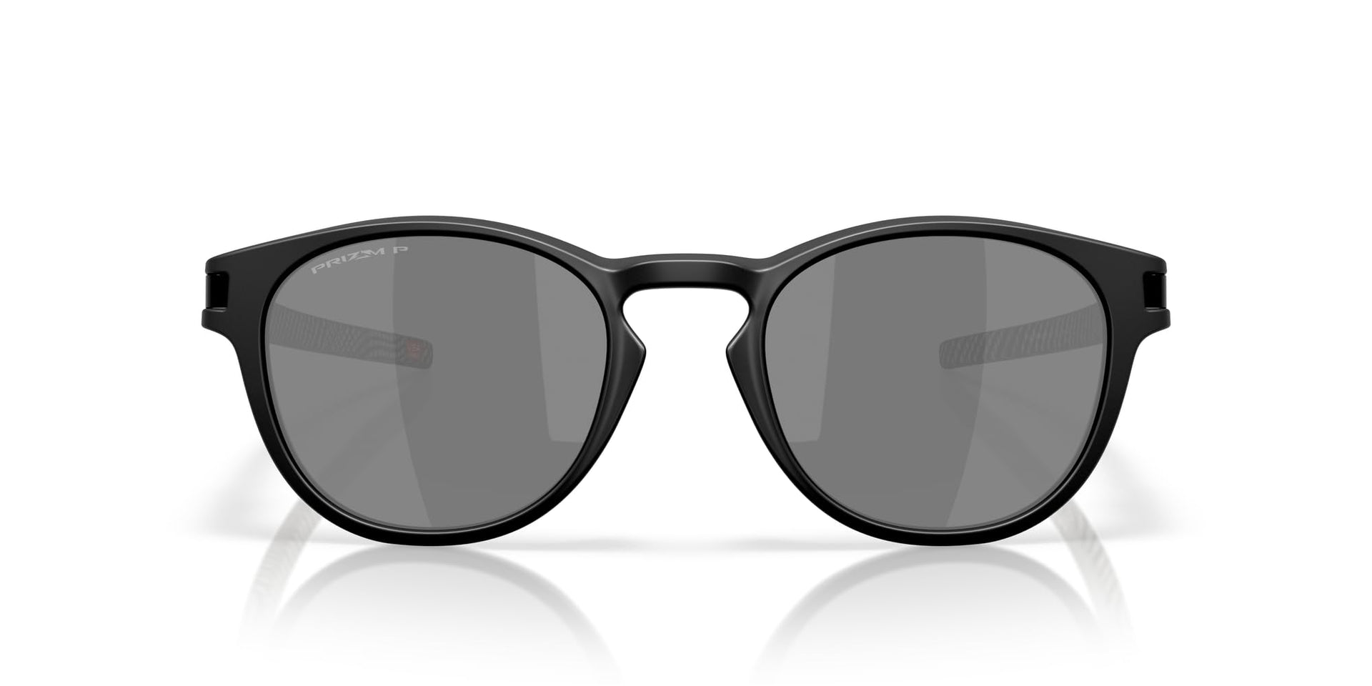 Oakley Latch Low Bridge Fit Sunglasses - Black Fingerprint/Prizm Black Polarized / 53 - 888392665768