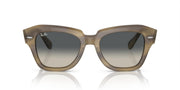 Ray-Ban State Street RB2186 Sunglasses - Striped Green/Grey Gradient / 52 mm - 8056262052297