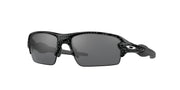 Oakley Flak Low Bridge Fit Sunglasses - Carbon Fiber/Slate Iridium / 61 mm - 888392105134