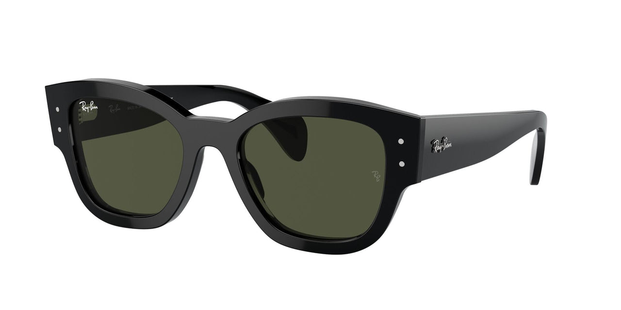 Ray-Ban Jorge RB7681S Sunglasses - Black/Green / 52 mm - 8056262033739