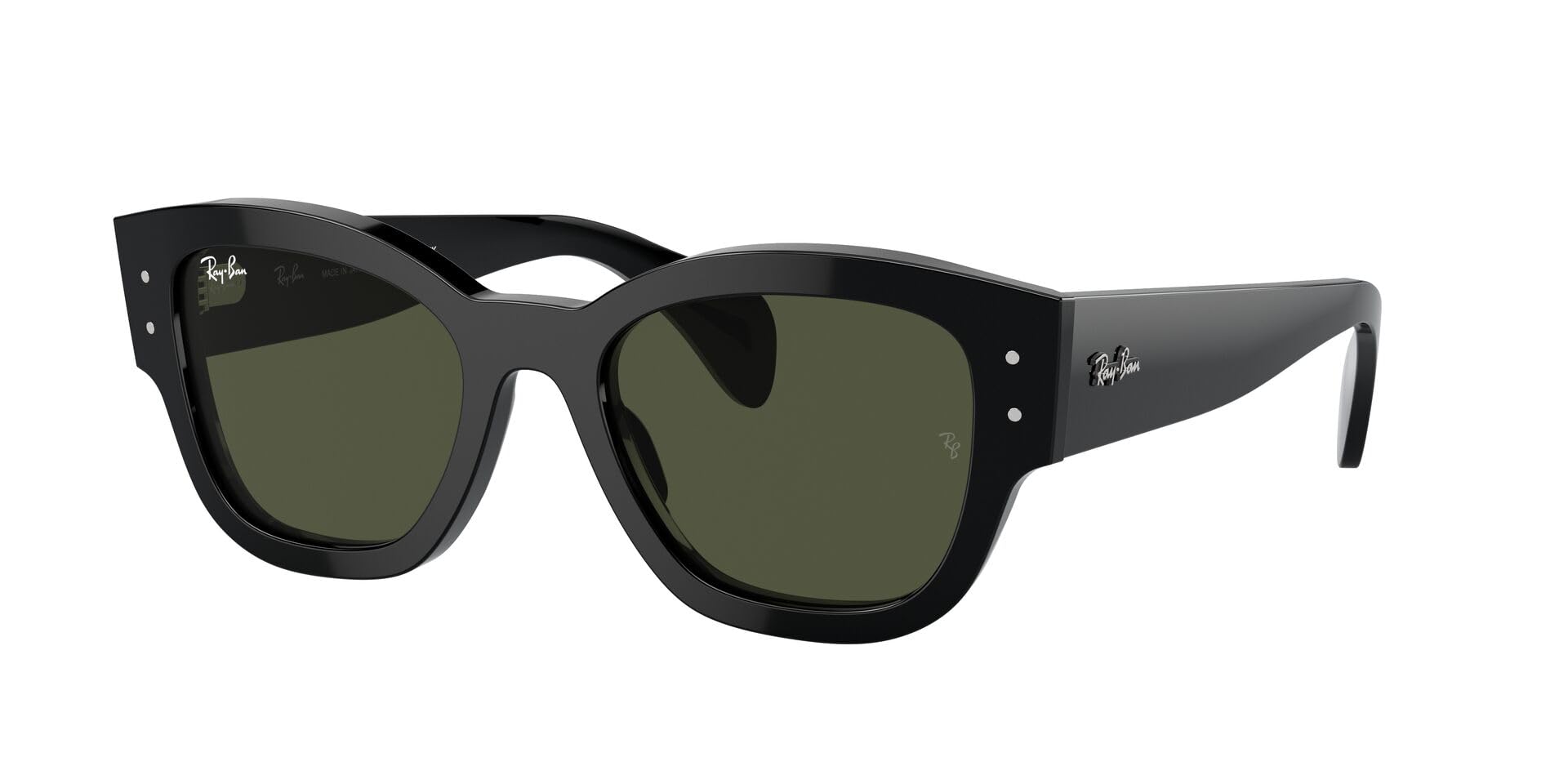 Ray-Ban Jorge RB7681S Sunglasses - Black/Green / 52 mm - 8056262033739