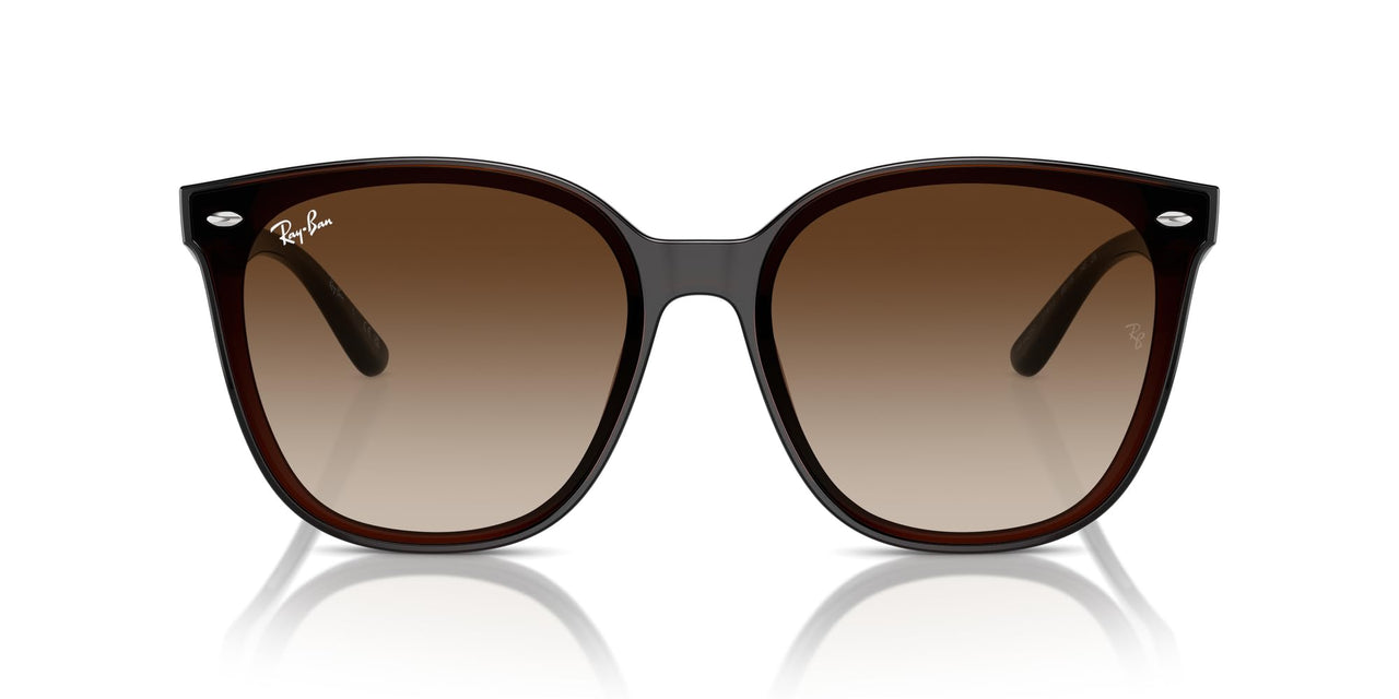 Ray-Ban RB4423D Sunglasses - Transparent Brown/Gradient Brown / 66 mm - 8056262051641