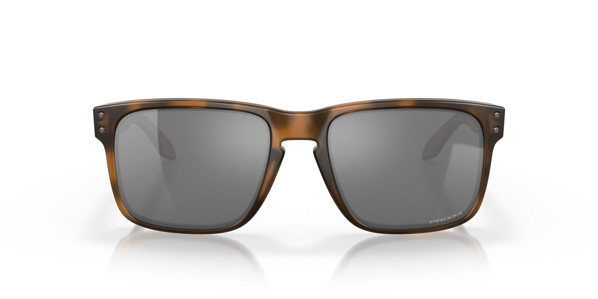 Oakley Holbrook Sunglasses - Matte Brown Tortoise/Prizm Black / 57 mm - 888392335920