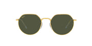 Ray-Ban Jack RB3565 Sunglasses - Legend Gold/Green / 55 mm - 8056597846899