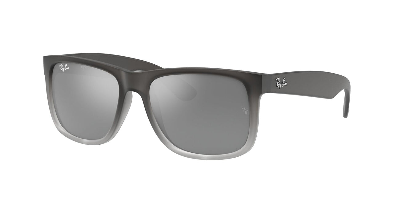 Ray-Ban Justin RB4165 Sunglasses - Rubber Grey on Bright Grey / 51 mm - 713132587119