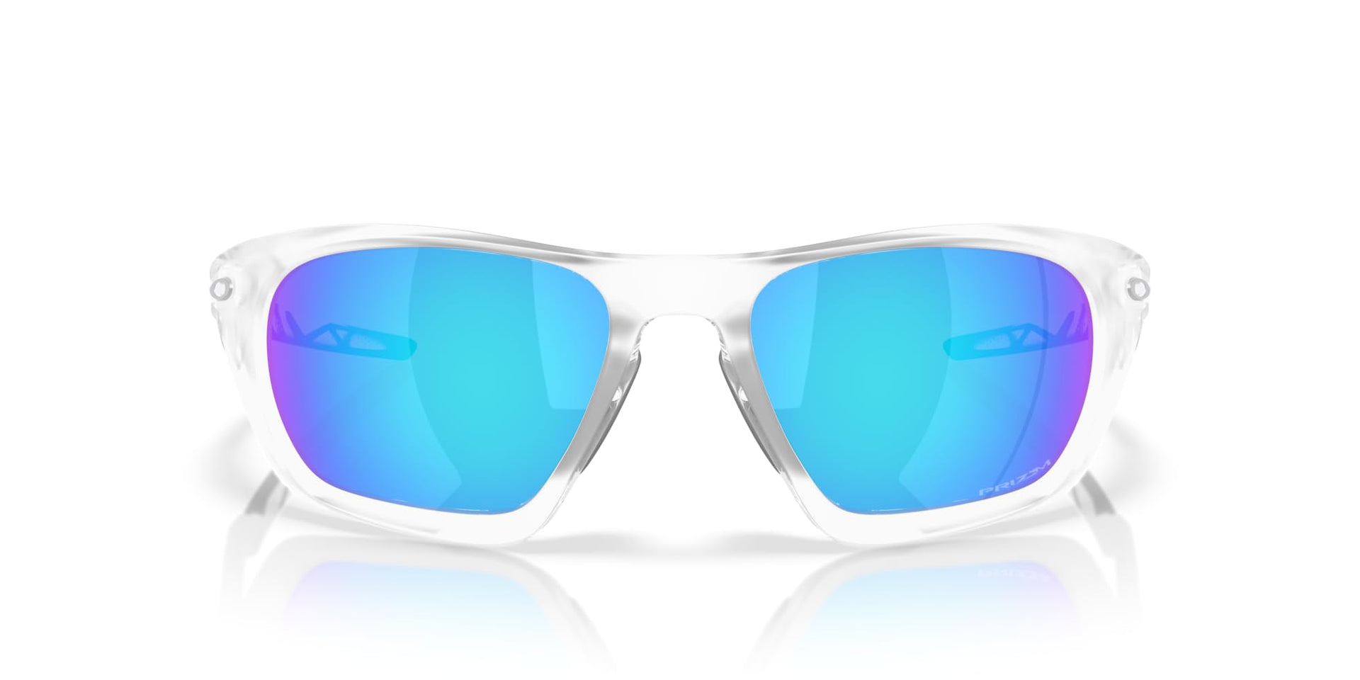 Oakley Lateralis Sunglasses - Matte Clear/Prizm Sapphire / 60 - 888392641502
