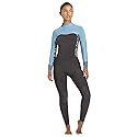 Roxy Womens 4/3mm Swell Series Back Zip Fullsuit - Jet/Boy Blue / 4