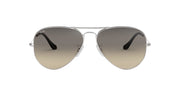 Ray-Ban Aviator RB3025 Sunglasses Batch 2 - Silver/Clear Gradient Grey / 62 mm (X001DHOWEF) - X001DHOWEF
