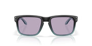 Oakley Holbrook Low Bridge Fit Sunglasses - Matte Transparent Stonewash Black Fade / Large - 888392645890