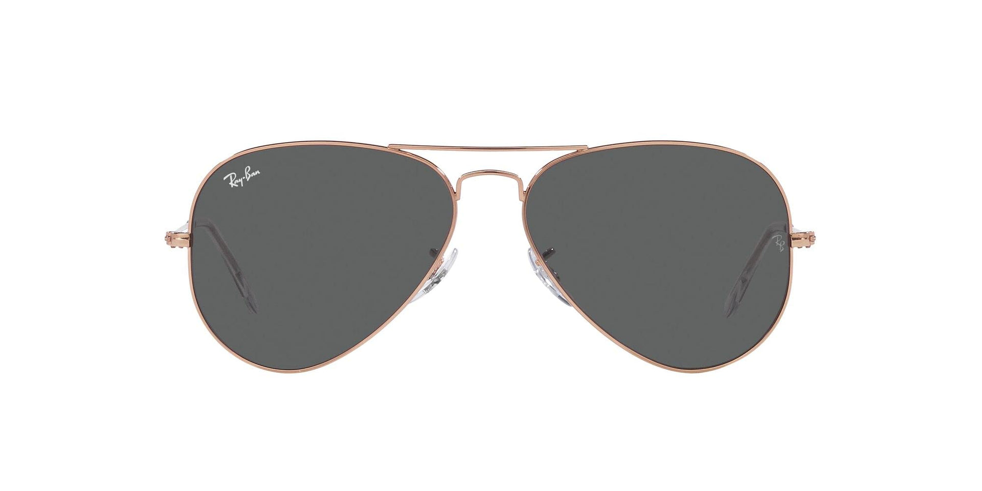 Ray-Ban Aviator RB3025 Sunglasses Batch 2 - Rose Gold/Dark Grey / 58 mm - 8056597855884 - Additional Image 1