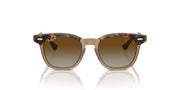 Ray-Ban RJ9098S Sunglasses - Havana on Transparent/Brown Gradient Polarized / 45 mm - 8056262047125