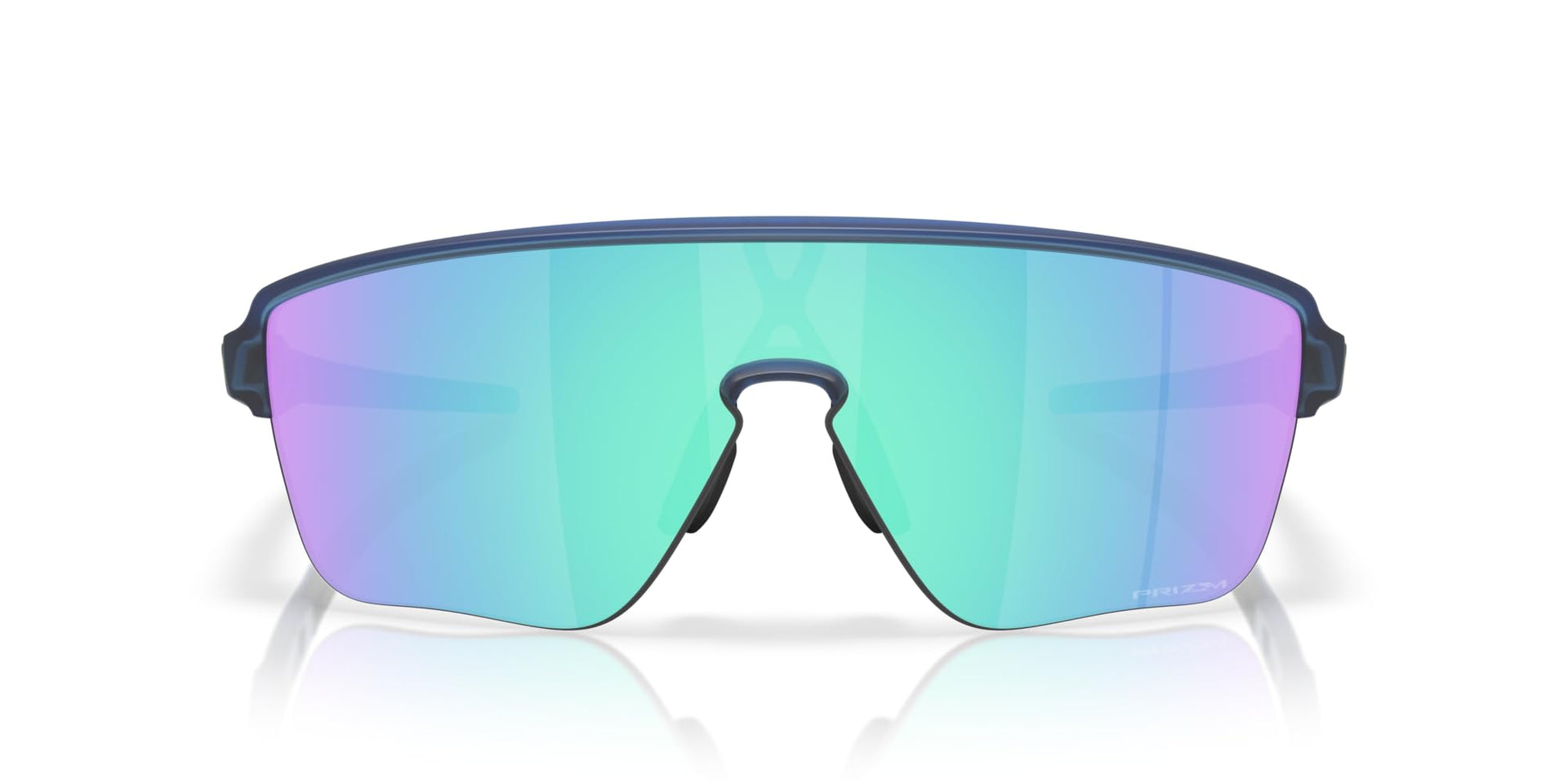 Oakley Corridor Sq Sunglasses - Matte Transparent Blue/Prizm Sapphire / 42 mm - 888392641274