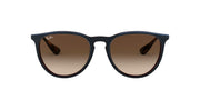 Ray-Ban Erika RB4171 Sunglasses - Mirror Blue on Light Brown/Brown Gradient Dark Brown / 54 mm - 8053672793642