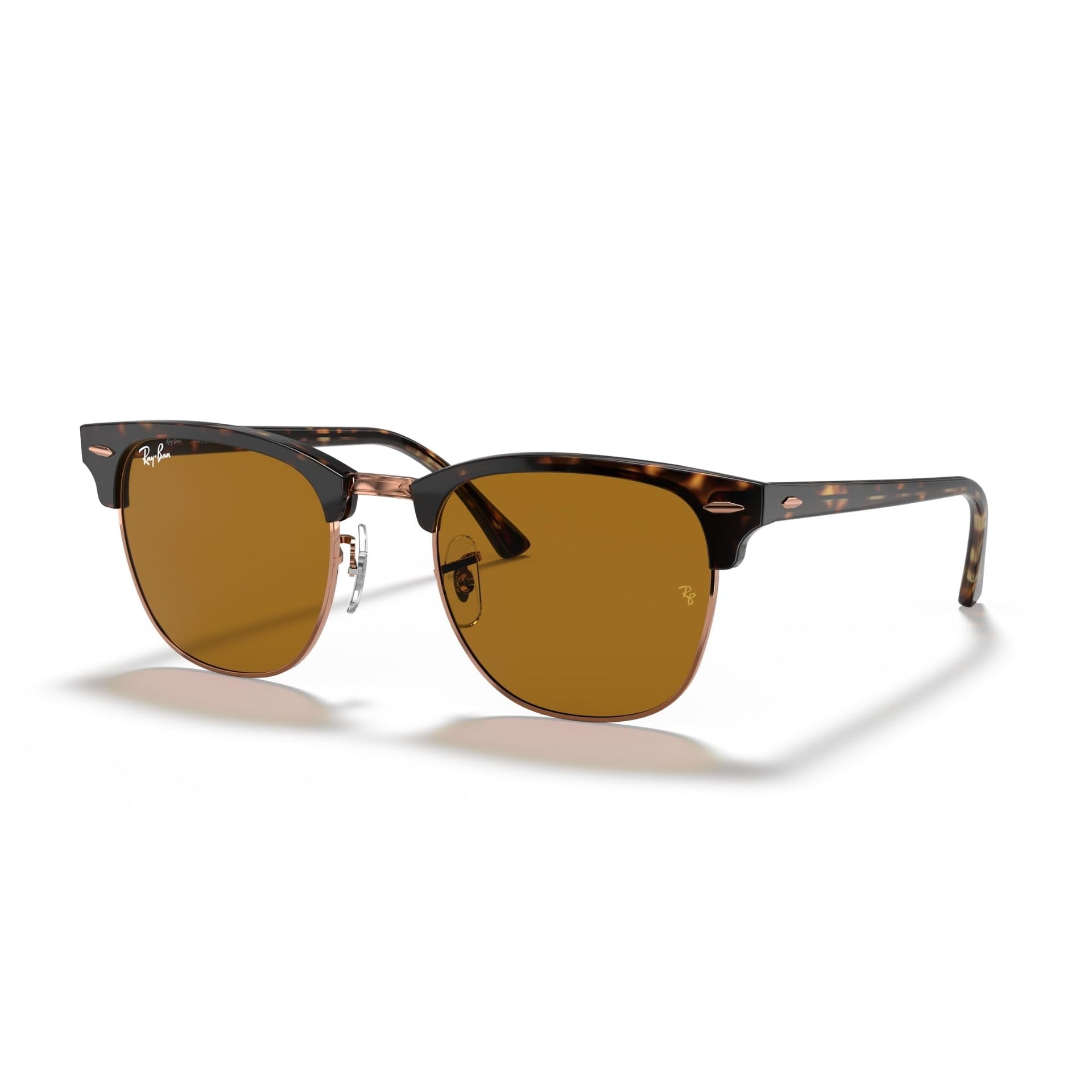 Ray-Ban Clubmaster RB3016 Sunglasses - Havana / B-15 Brown / Standard - 8056597260282