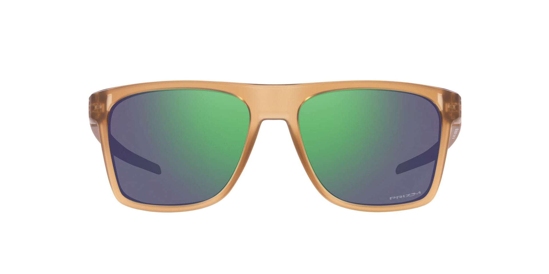 Oakley Leffingwell Sunglasses - Matte Sepia/Prizm Jade / 57 - X003A0GED5