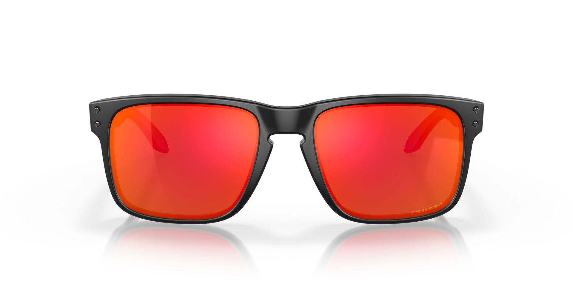Oakley Holbrook Sunglasses - Matte Black/Prizm Ruby / 57 mm - 888392279613