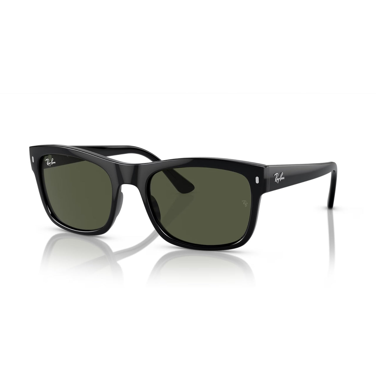 Ray-Ban RB4428 Sunglasses - Black/ Green - 8056597939140