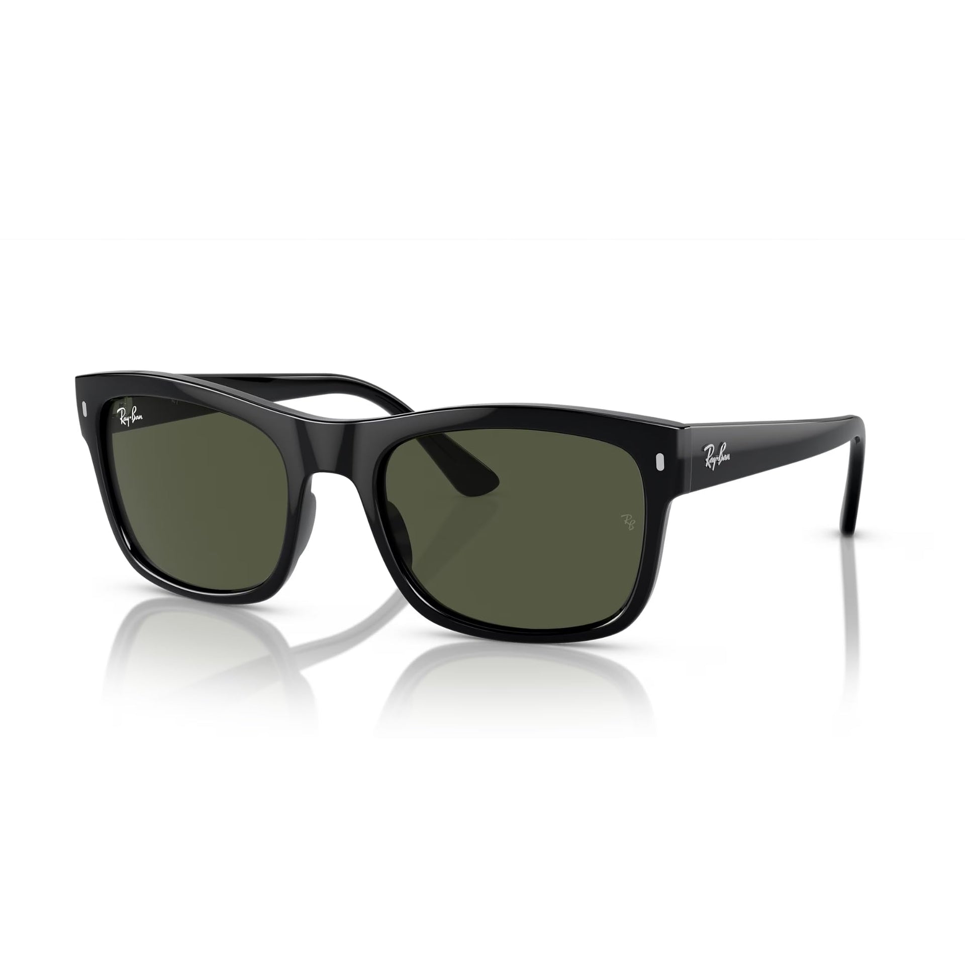 Ray-Ban RB4428 Sunglasses - Black/ Green - 8056597939140