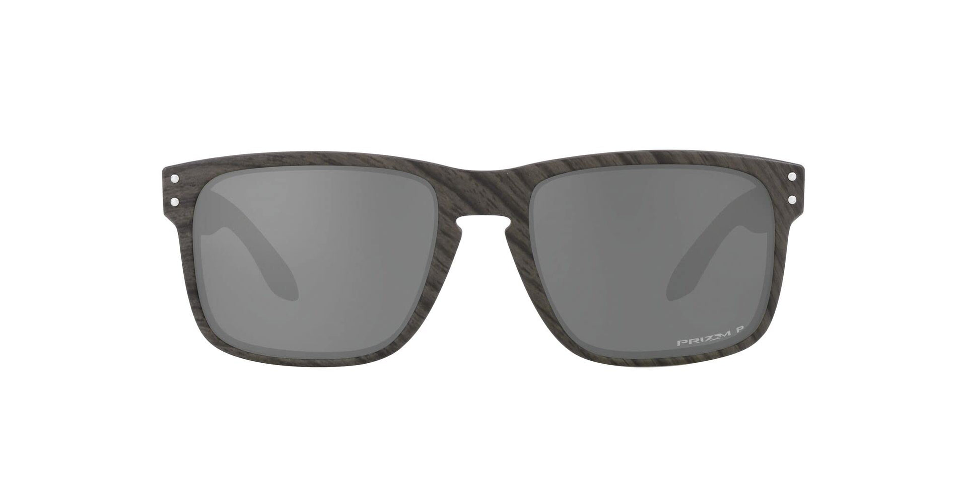 Oakley OO9102 Holbrook Sunglasses - Woodgrain/Prizm Black Polarized / 57 mm - 888392593405