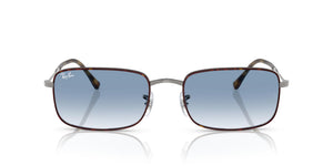 Havana on Gunmetal/Clear Gradient Blue