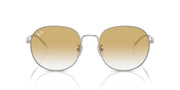 Ray-Ban RB3727D Sunglasses - Silver/Clear Gradient Yellow / 57 mm - 8056262017784