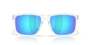 Oakley Holbrook XXL Sunglasses - Polished Clear/Prizm Sapphire Polarized / XX-Large - 888392664648
