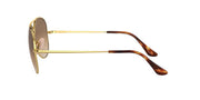 Ray-Ban Aviator Metal II RB3689 Sunglasses - Gold/Clear Gradient Brown / 58 mm - 8056597041935 - Additional Image 4