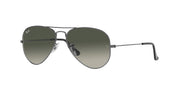 Ray-Ban Aviator RB3025 Sunglasses Batch 2 - Gunmetal/Grey Gradient / 55 mm - 8056597855808 - Additional Image 1