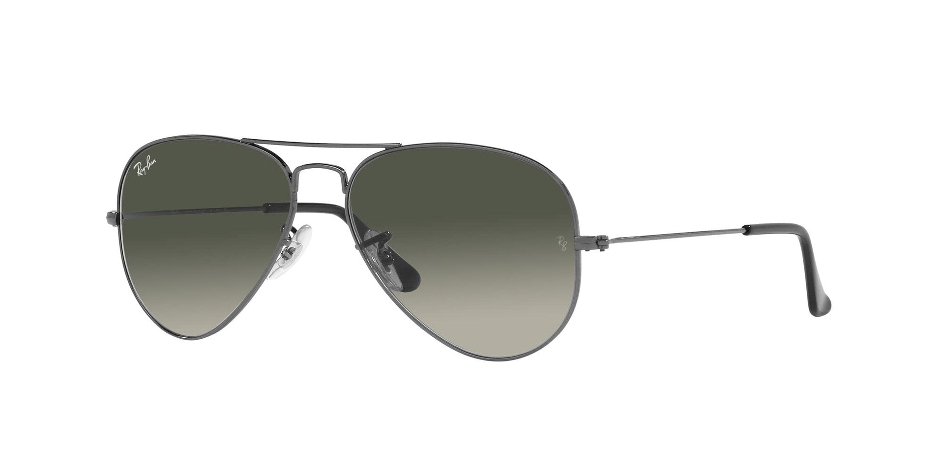 Ray-Ban Aviator RB3025 Sunglasses Batch 2 - Gunmetal/Grey Gradient / 58 mm - 8056597855822 - Additional Image 1