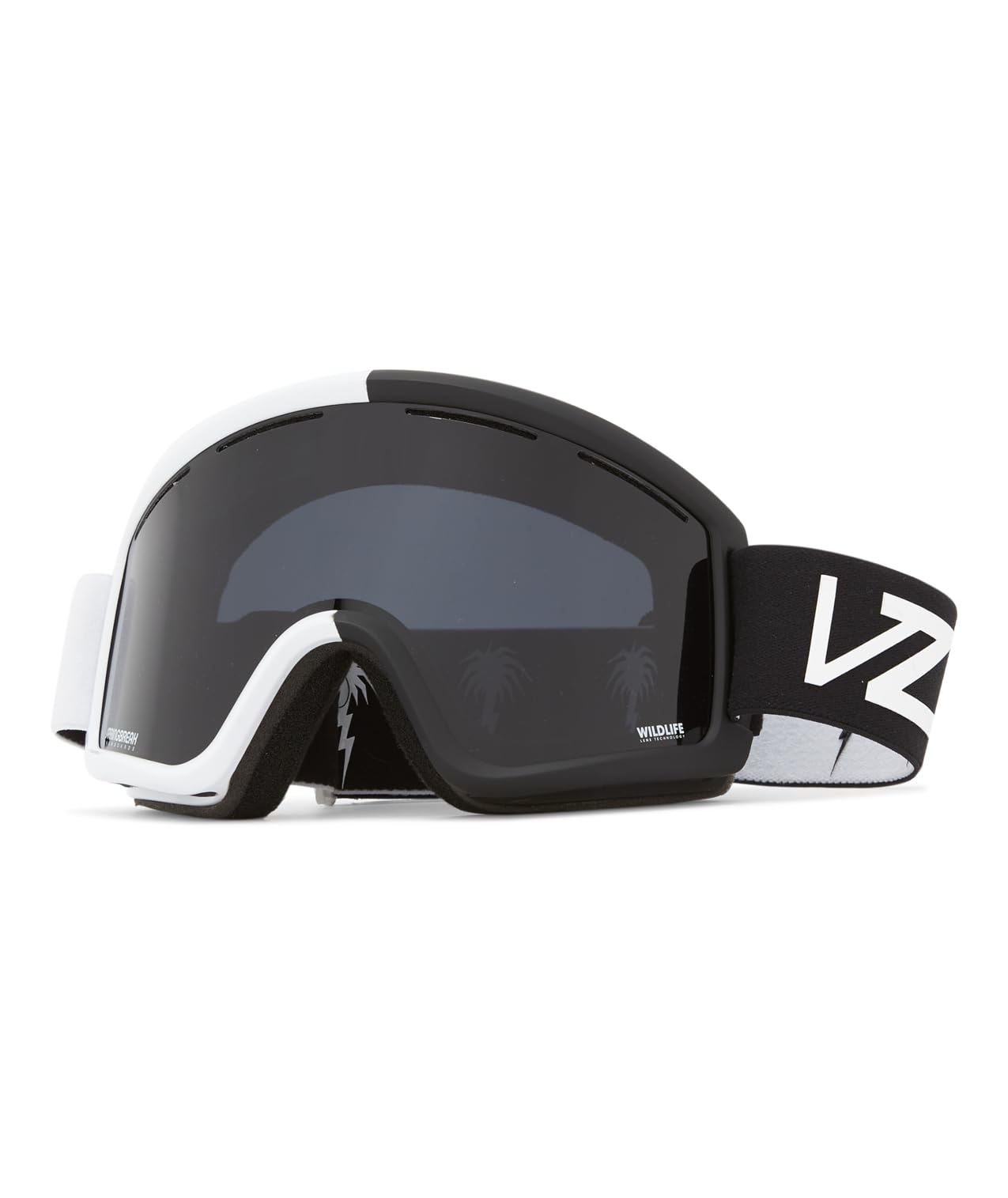 VonZipper Cleaver Sunglasses - Spring Break - Black/White / One Size - 821299171697