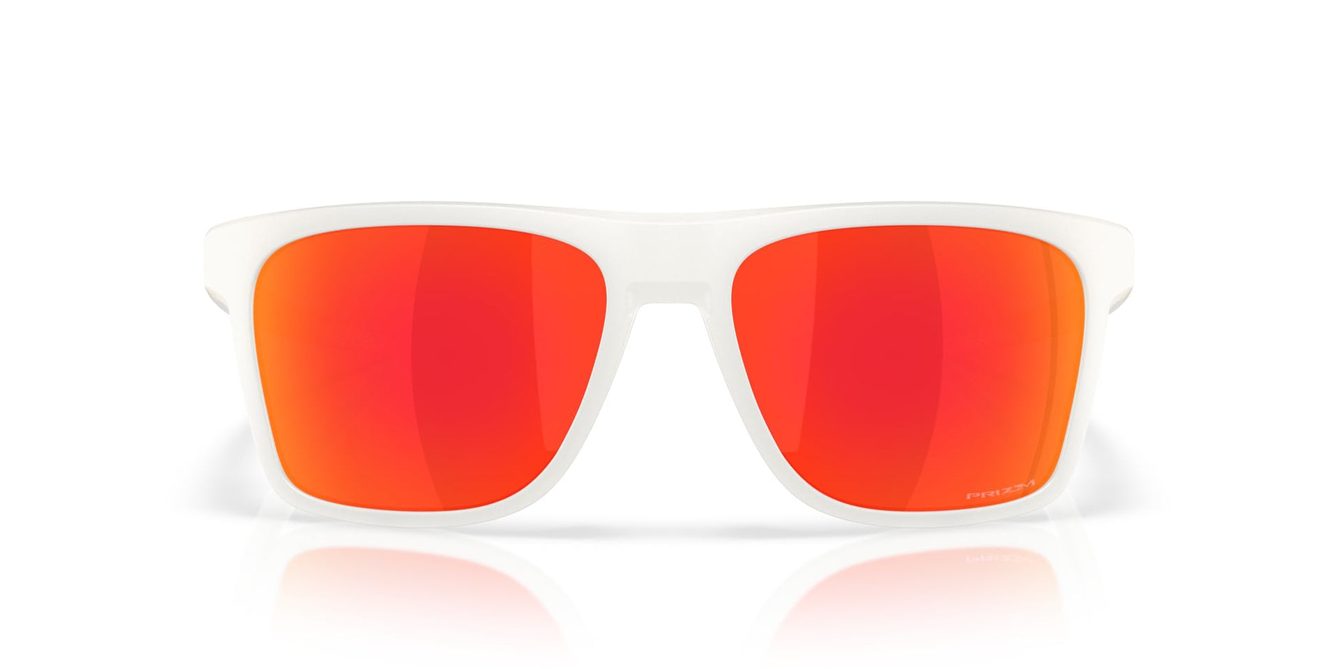 Oakley Leffingwell Sunglasses - Matte Vapor/Prizm Ruby / 57 - 888392663900