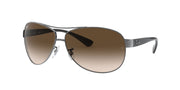 Ray-Ban Aviator RB3386 Sunglasses - Gunmetal/Brown Gradient Dark Brown / 63 mm (X001E0OONP) - X001E0OONP - Additional Image 1