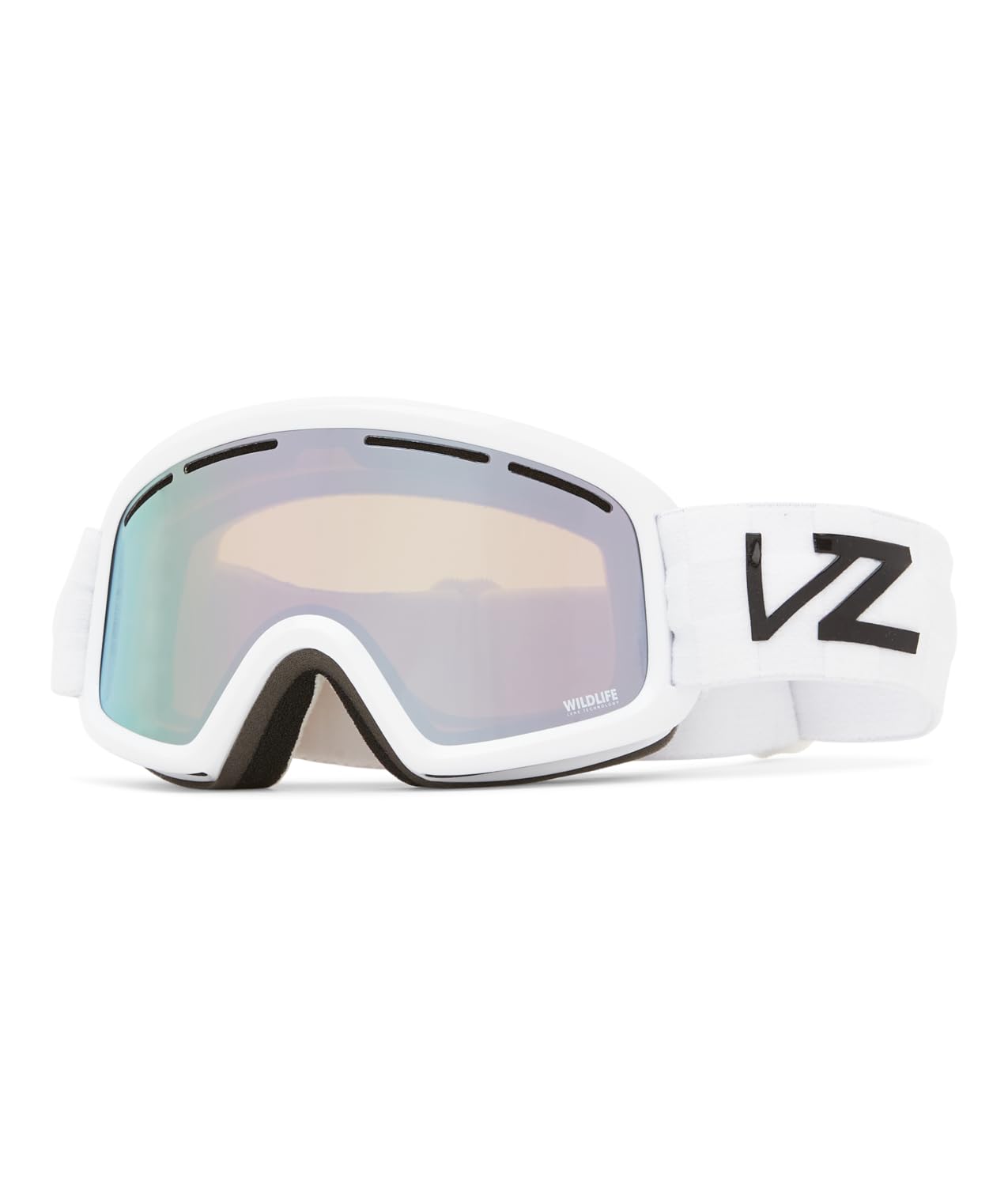 VonZipper Trike Sunglasses - White Gloss / One Size - 821299172342