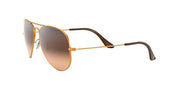 Ray-Ban Aviator RB3025 Sunglasses Batch 3 - Light Bronze/Pink Gradient Brown / 55 mm - X0028GV5EZ - Additional Image 2