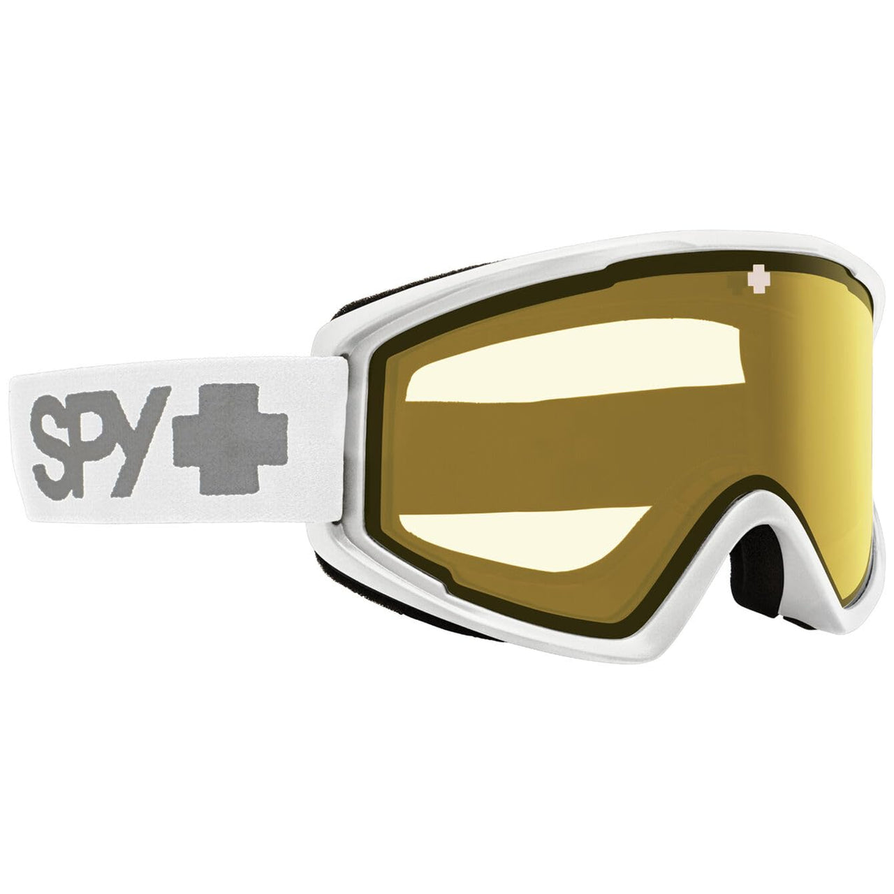 Spy Unisex Crusher Elite Ski & Snowboard Goggle - White IR | Yellow Photochromic - image 1
