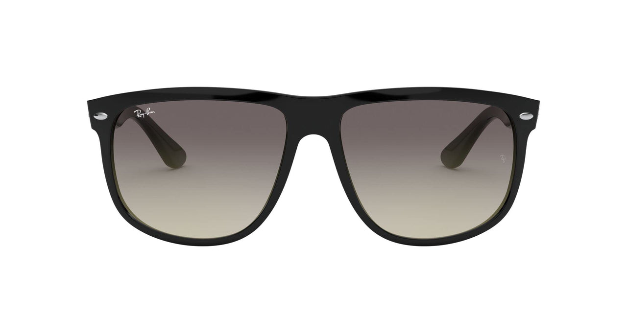 Ray-Ban Boyfriend RB4147 Sunglasses - Black/Grey Gradient Dark Grey / 60 mm - 805289391579