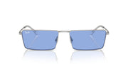 Ray-Ban Emy RB3741 Sunglasses - Silver/Blue / 56 mm - 8056262016848