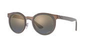 Ray-Ban Bonnie RB3710 Sunglasses - Grey on Copper/Grey Gradient Dark Blue Polarized / 50 mm - 8056597819107 - Additional Image 1