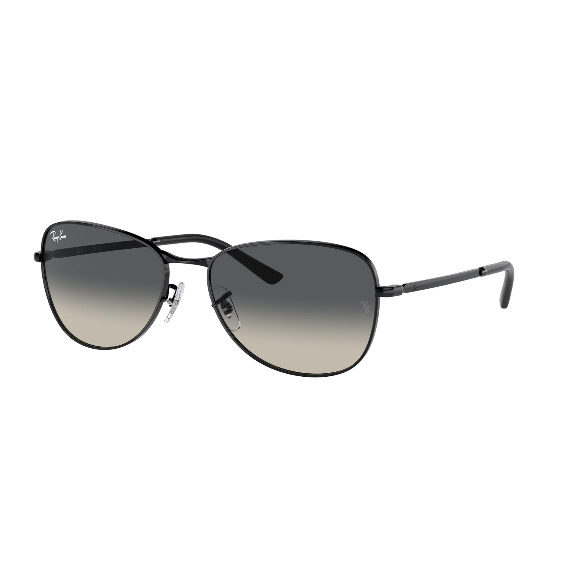 Ray-Ban RB3733 Sunglasses - Black/Grey Gradient / 56 mm - 8056262030714
