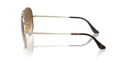 Ray-Ban Aviator Titanium RB8089 Sunglasses - Gold/Clear Gradient Brown / 58 mm - 8056262031766 - Additional Image 2