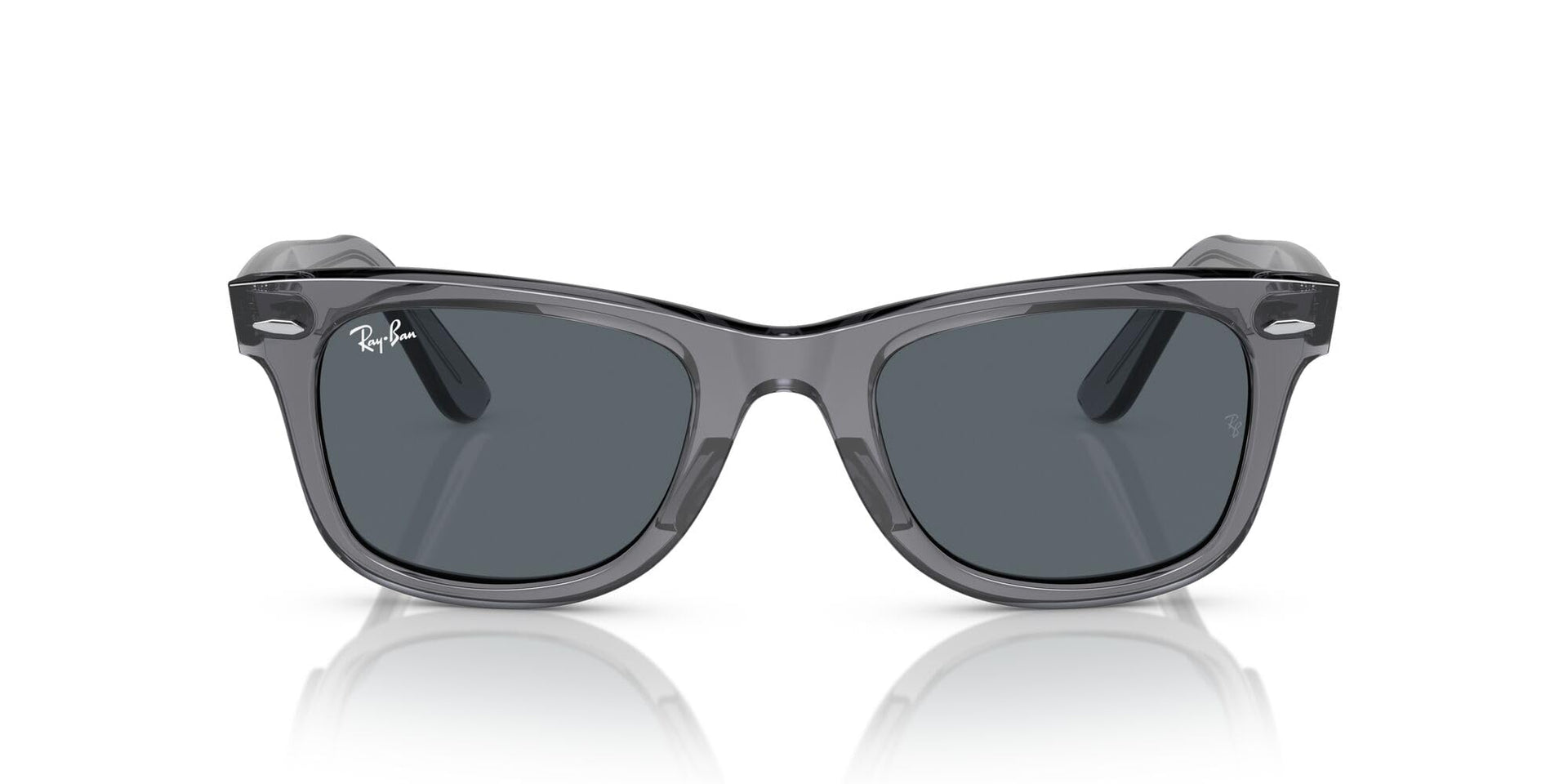 Ray-Ban Original Wayfarer RB2140 Sunglasses - Transparent Grey/Blue / 50 mm - 8056262098356