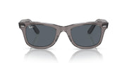 Ray-Ban Original Wayfarer RB2140 Sunglasses - Grey on Transparent/Blue / 50 mm - 8056262056011