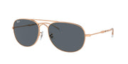 Ray-Ban Bain Bridge RB3735 Sunglasses - Rose Gold/Blue / 57 mm - X0045V8APD