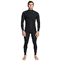 Quiksilver Everyday Sessions 4/3 Back Zip Wetsuit 223 - Black / 3X-Large