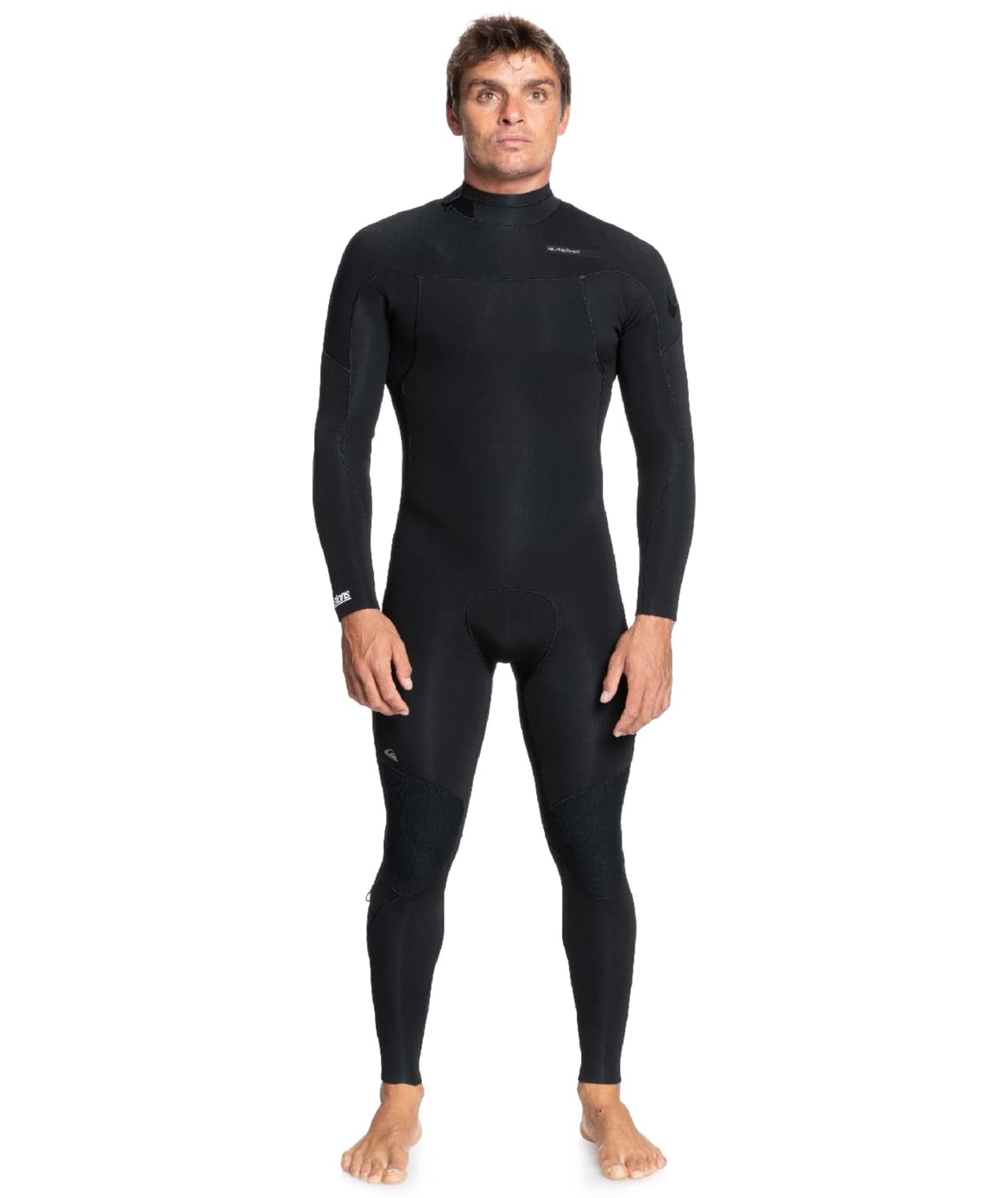 Quiksilver Everyday Sessions 4/3 Back Zip Wetsuit 223 - Black / 3X-Large