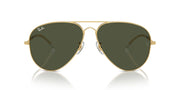 Ray-Ban Old Aviator RB3825 Sunglasses - Gold/Green / 62 mm - 8056262039953